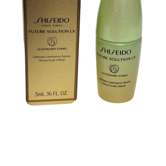 Shiseido Legendary Enmei Ultimate Luminance Serum 0.16 fl.oz. 5 ml.  Travel Size - Picture 4 of 6